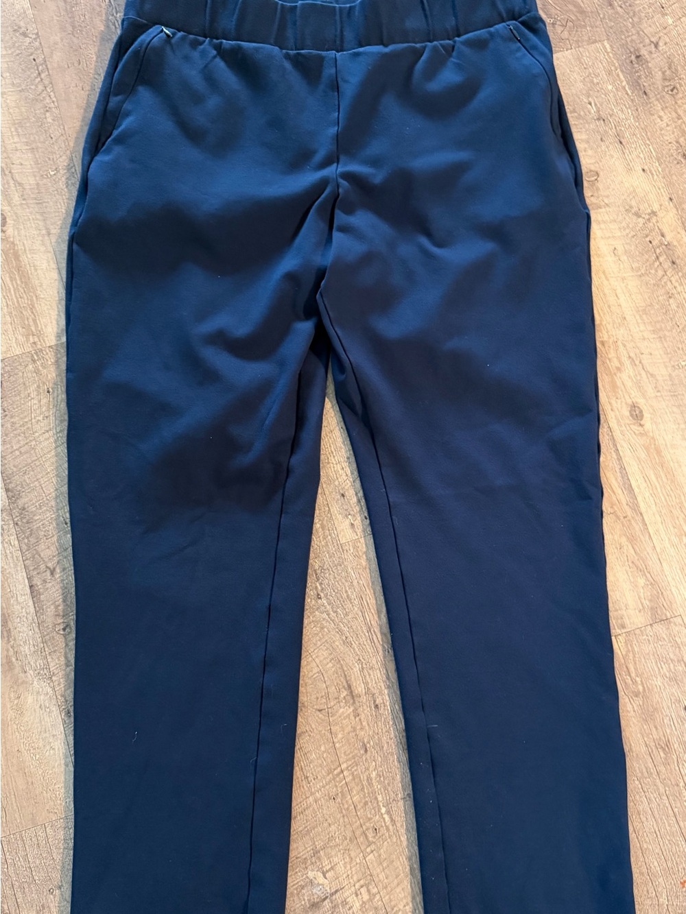 Universal Standard Smart Signature Ponte Pants Navy Blue Size M (18-20) - Picture 3 of 4
